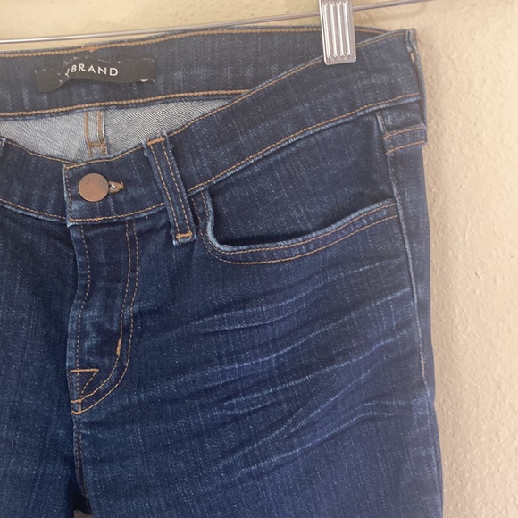 J Brand skinny leg Daphne blue jeans size 27. - Picture 3 of 6